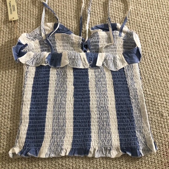 Ocean Drive blue and white - Picture 5 of 7